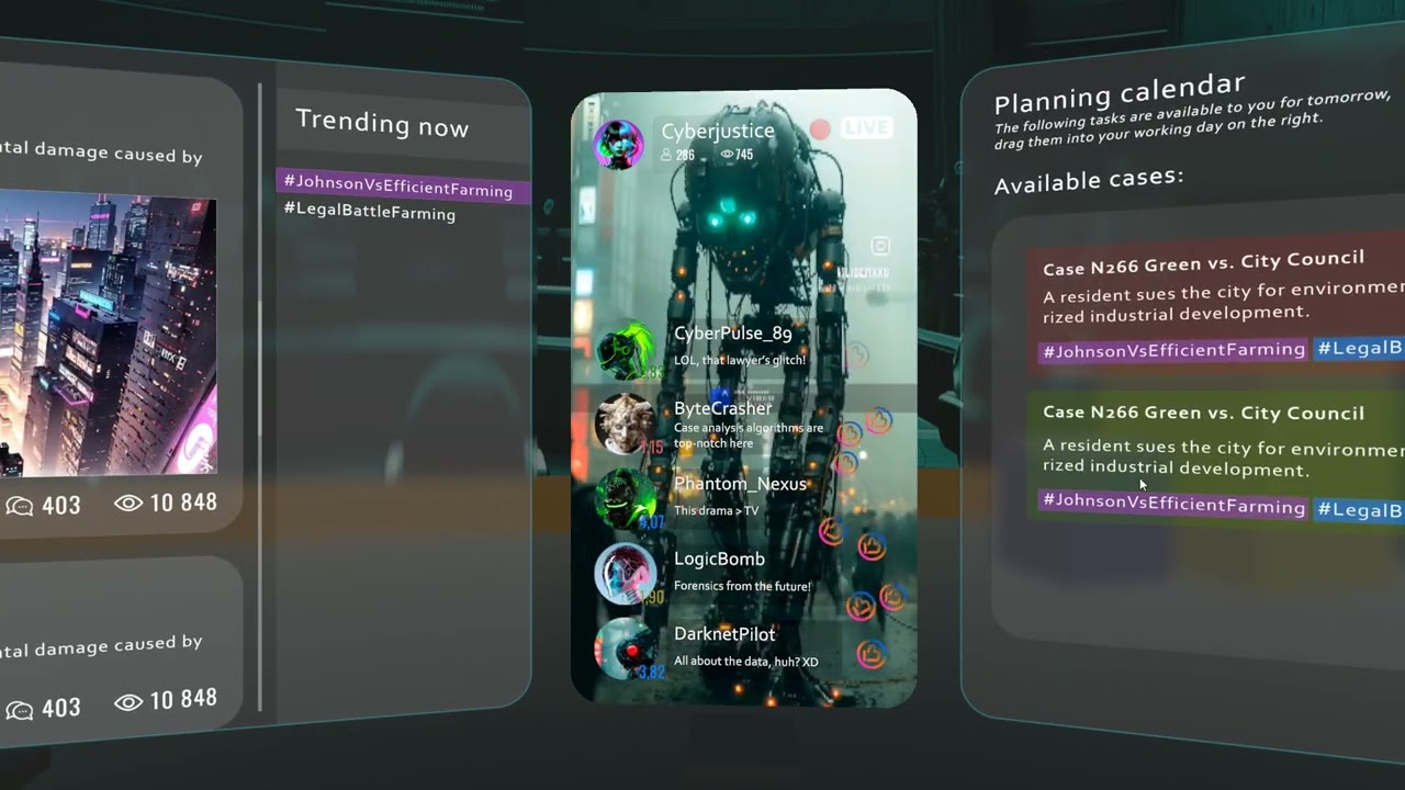 Cyberjustice Home mode