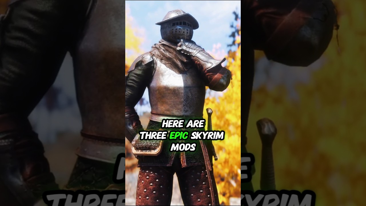Три БЕЗУМНЫХ МОДА Skyrim для XBOX и ПК