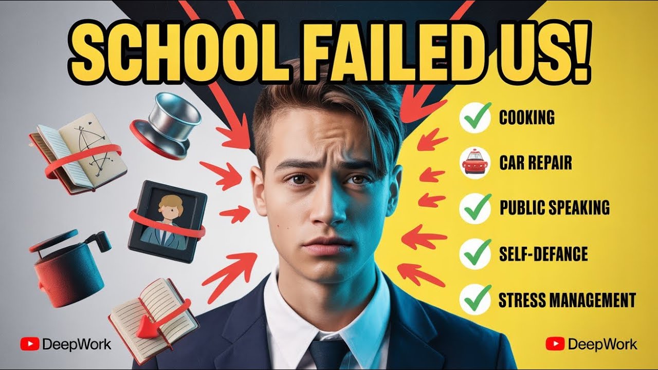 12 Real-Life Skills Schools Never Taught Us!