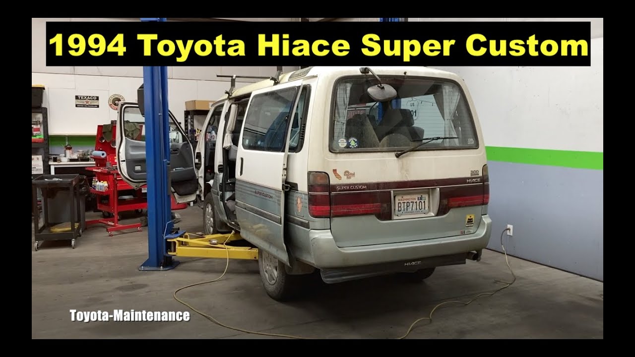 Toyota Hiace Super Custom Alternator