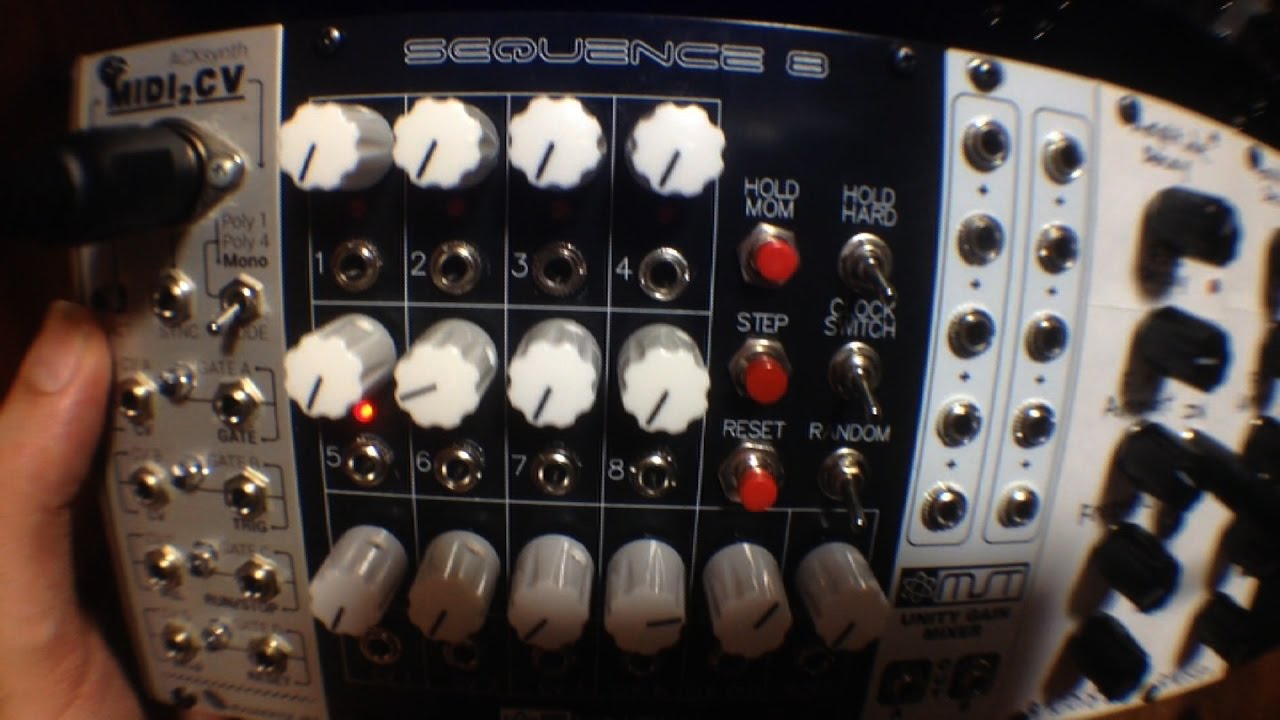Synthrotek - Sequence 8 - DIY Eurorack Module - Midiverse - TV