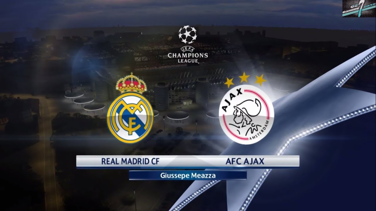 Real Madrid Vs Ajax UCL Round Of 16 PES 2018 || PS3 Gameplay Full HD 60 FPS