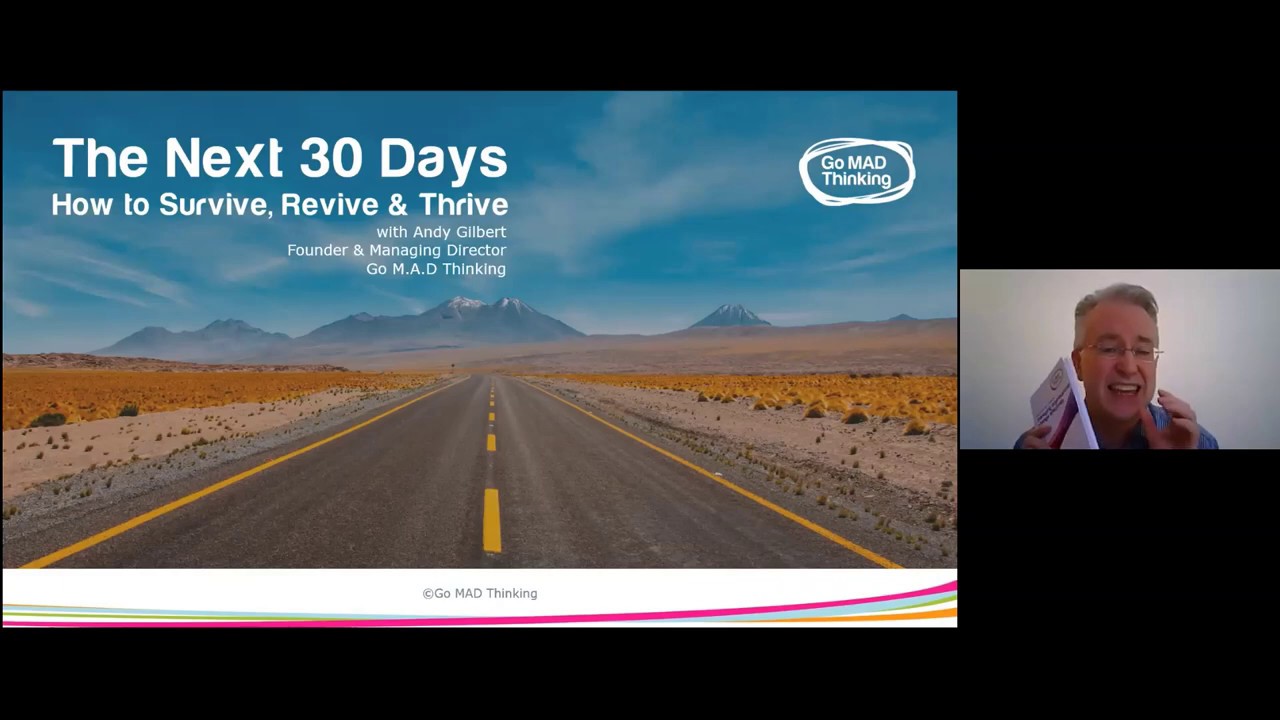 The Next 30 Days with Andy Gilbert | Free Webinars