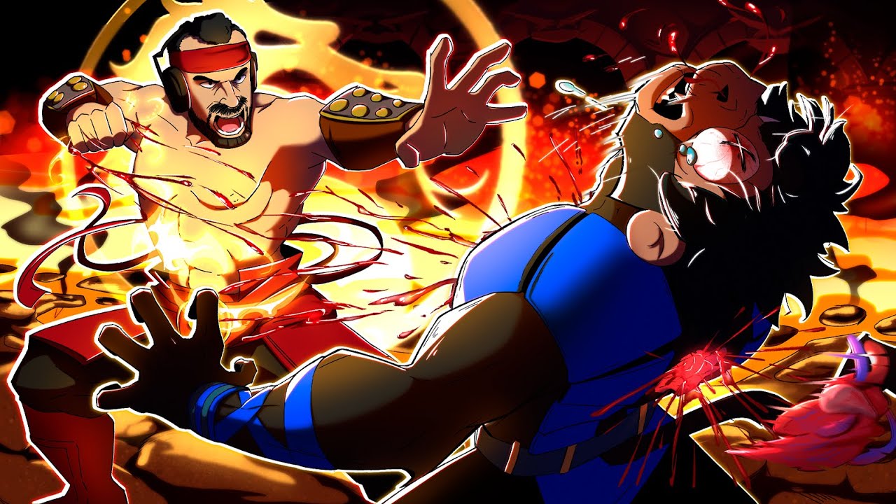 Eu fui BRUTALMENTE ESTUDADO pelo REnanPLAY no Mortal Kombat (apostei 5 mil reais e perdi kkkk)