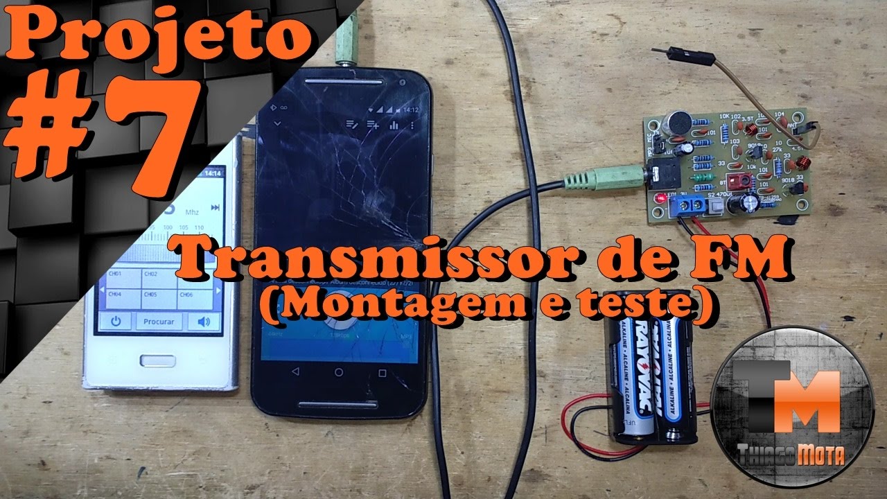 Transmissor de FM (Montagem e teste)