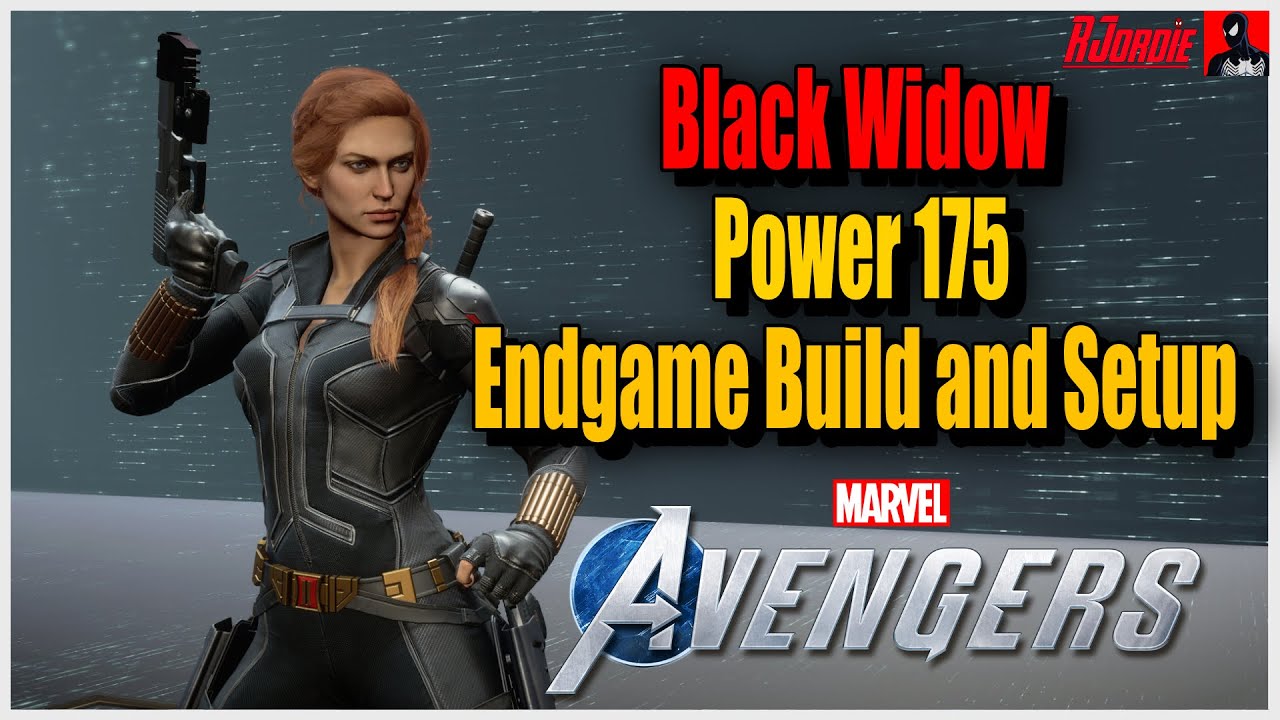 Marvel's Avengers Black Widow Build | Endgame Power 175 Setup | The Boss Assassin
