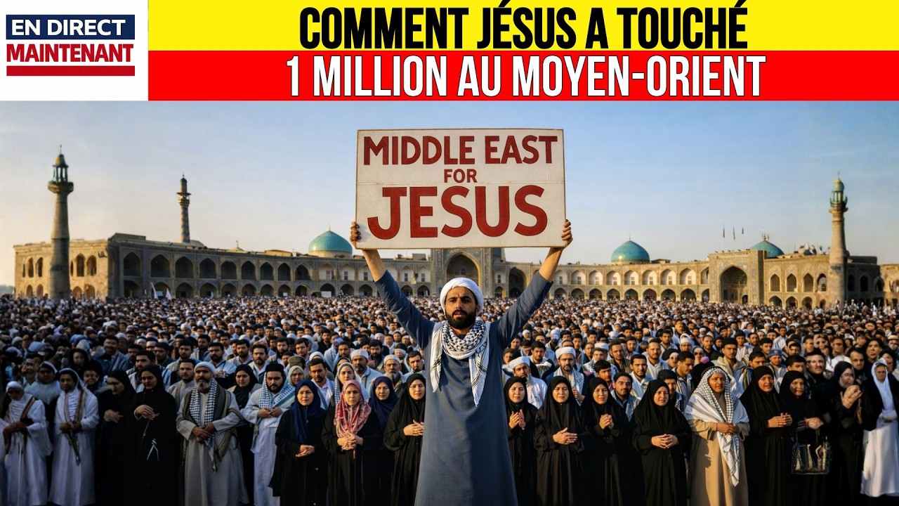 Plus d’1 million de musulmans se convertissent au Moyen-Orient ? Les dirigeants paniquent