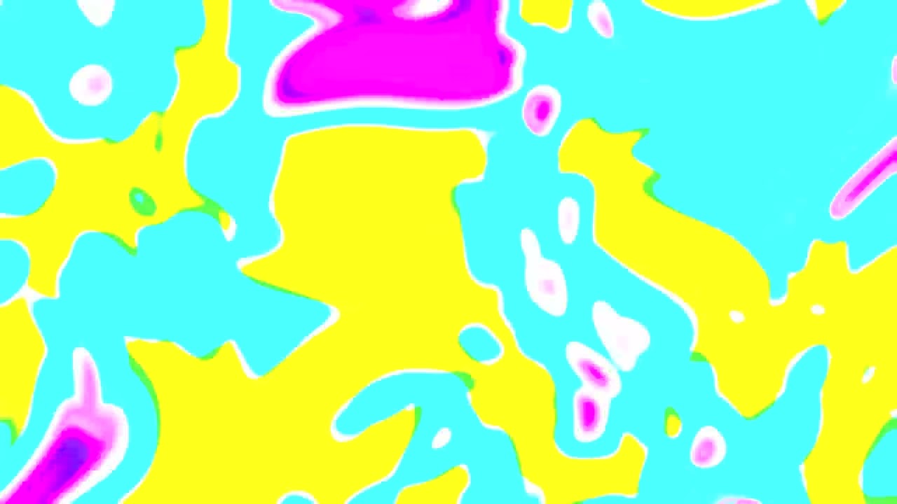 Excessive Abstract Pop Art Animation Background: Free Video Loop