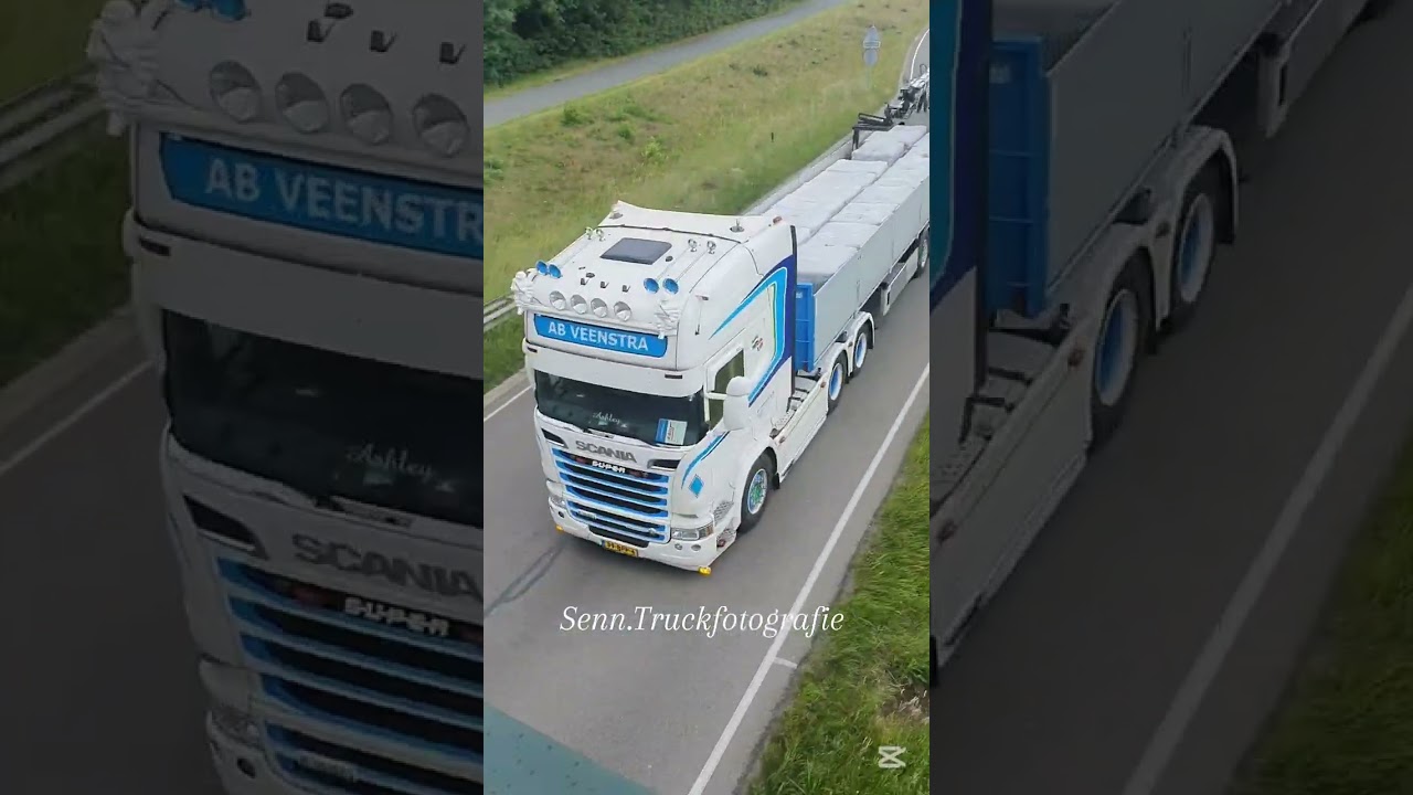 2025 scania v8 open pipe compilation