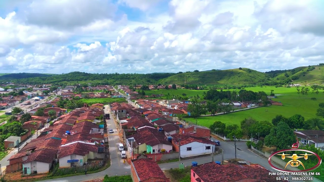 Cajueiro | Alagoas Brasil | Visto de cima em 4K | Fimi X8 2022 V2