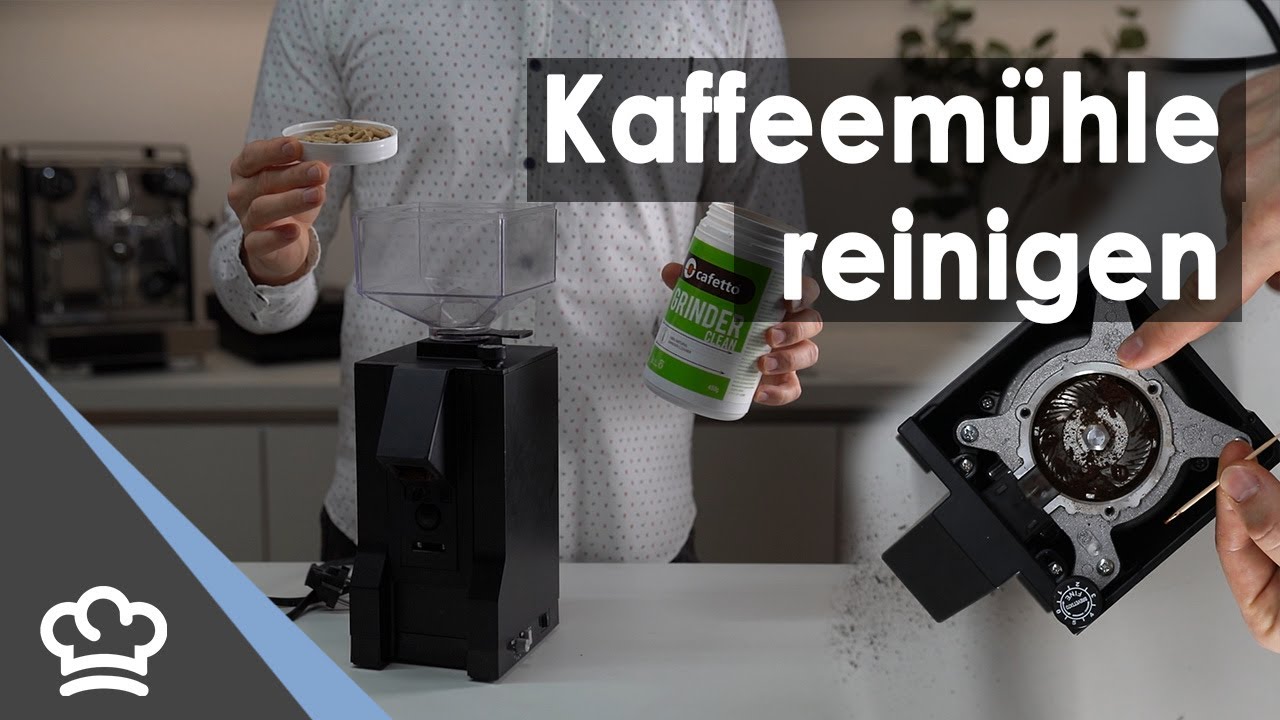 Eureka Mignon Kaffeemühle reinigen | Reinigungstabs & Mahlwerk