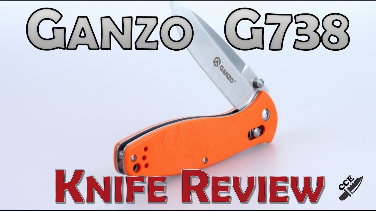 🔪Review of Ganzo G738 - A classic EDC blade. An Every-Grip-Is-A-Good-Grip Knife