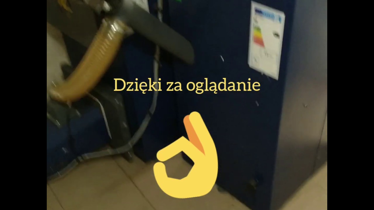 KOCIOŁ NA PELLET ZĘBIEC AGAT 15 KW - ECODESIGN - CZYSZCZENIE  KOTŁA