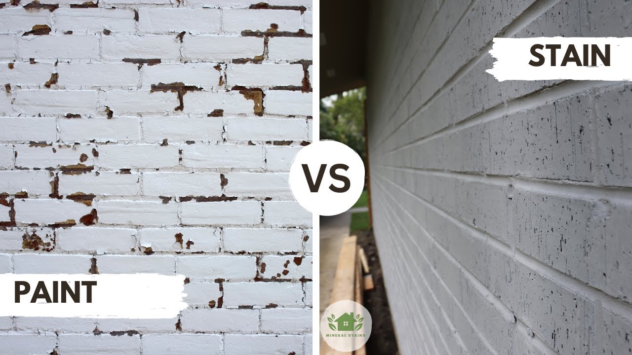 Staining vs Painting Brick: The Ultimate Showdown! 🧱