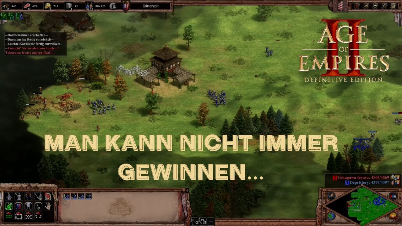 Man kann nicht immer gewinnen... (gegen sehr schwere KI) | Age of Empires 2: Definitive Edition