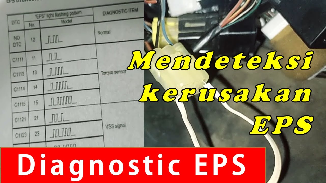 Cara Mendeteksi Kerusakan EPS #DiagnosticEPS
