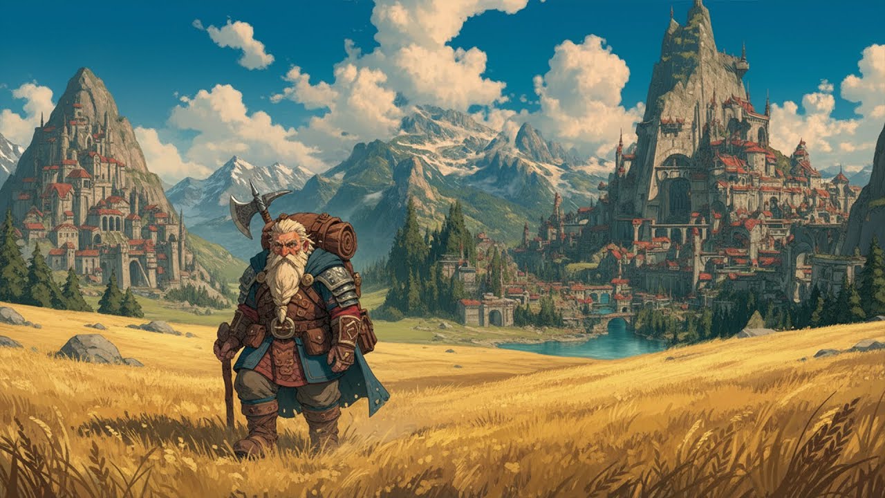 Epic Adventure Music | Fantasy Medieval Sounds for The Dwarf’s Quest