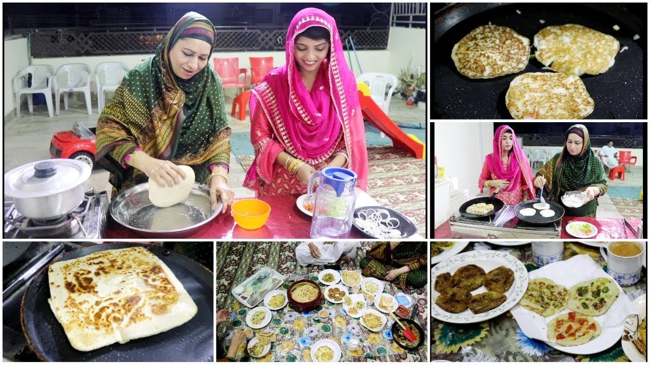 Quick Easy Sehri Preparation &hearts;️ Chakor Paratha - Sooji ke PanCake - Ramadan 2020