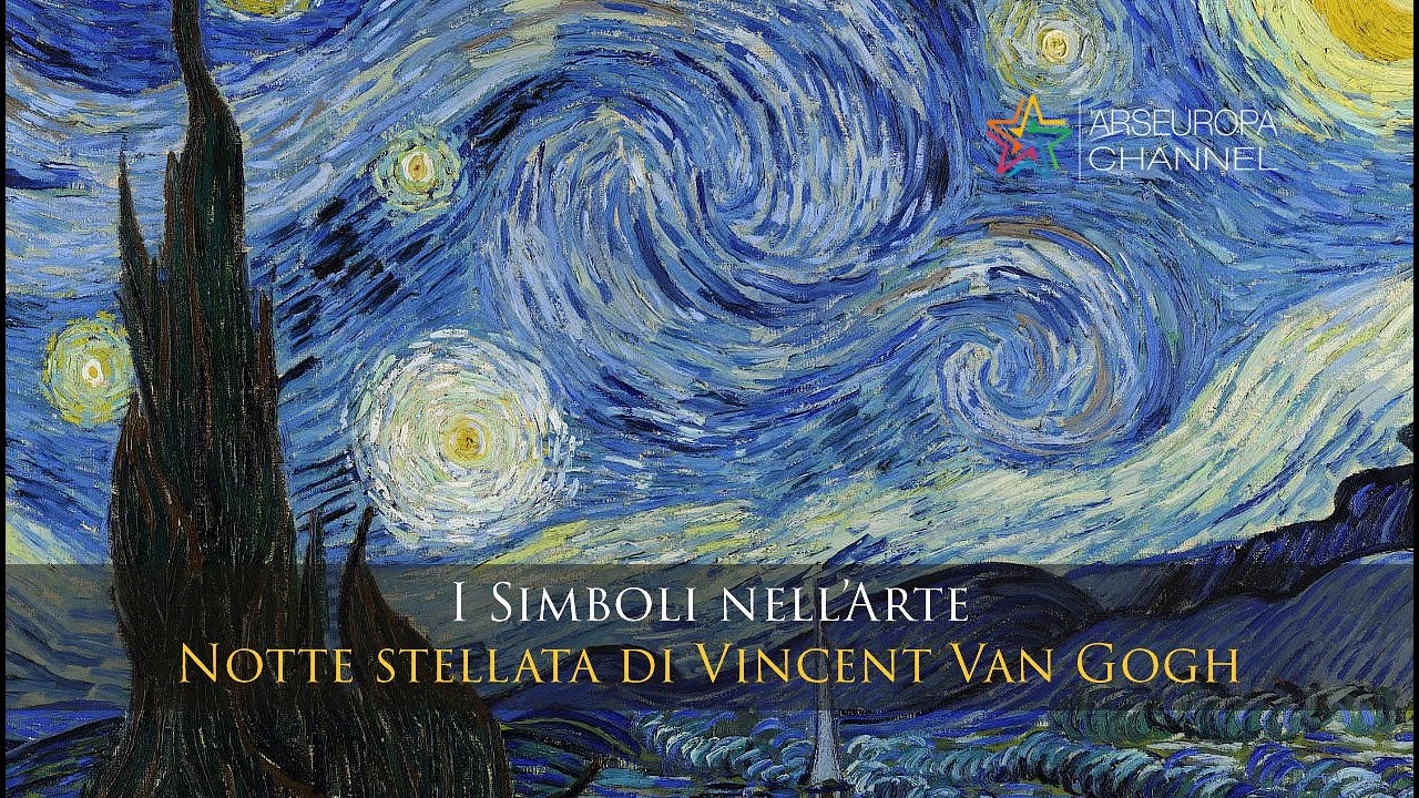 Simbologia di NOTTE STELLATA -  Vincent Van Gogh - I SIMBOLI NELL'ARTE