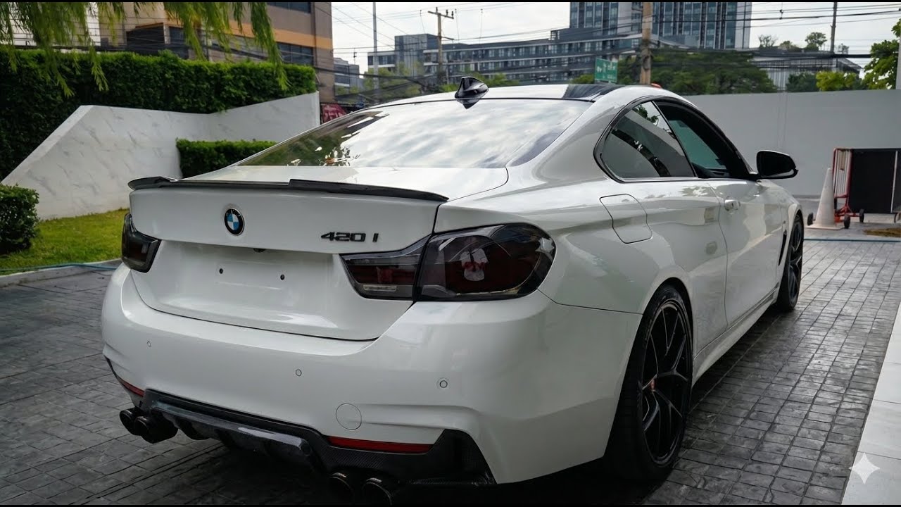 ขับ BMW 420i Stright pipe ไปเรียนมหาลัย | Drive & Sound [4K]