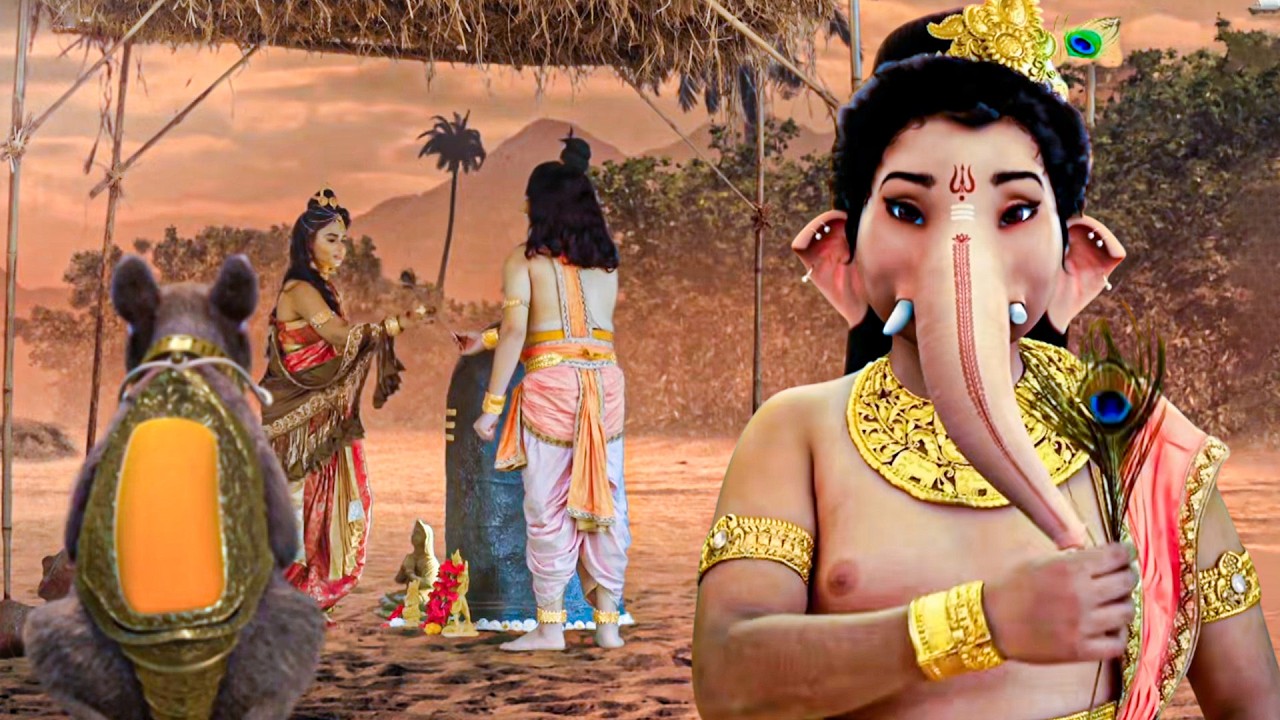 आखिर क्यों गणेश जी ने अपनी भाभी माँ को दिया मोर पंख? | Vighnaharta Ganesh | Jai Ganesh