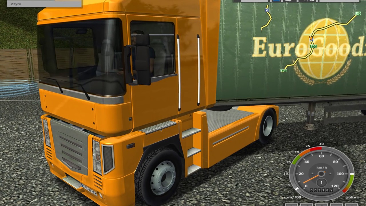 Zagrajmy W Euro Truck: Simulator 2008 #8 Szóste Zlecenie Z Wiednia Do Rzymu Wiozę Ser