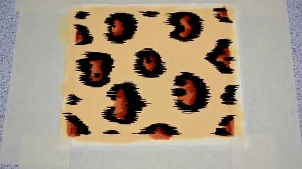How to Paint Leopard Print with Angelus Leather Paints for Custom Shoes by @KendrasCustoms