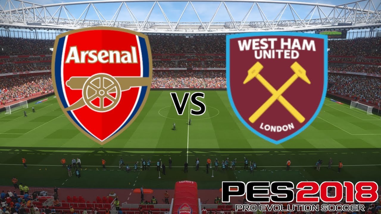 Arsenal vs West Ham - Premier League 2018/19 Season - PES 2018