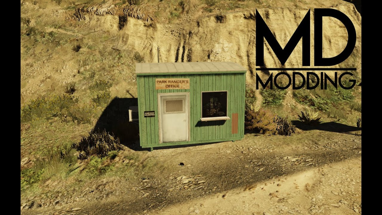 GTA V MLO Interior Chumash Sheriff / Park Ranger Station by MD Modding