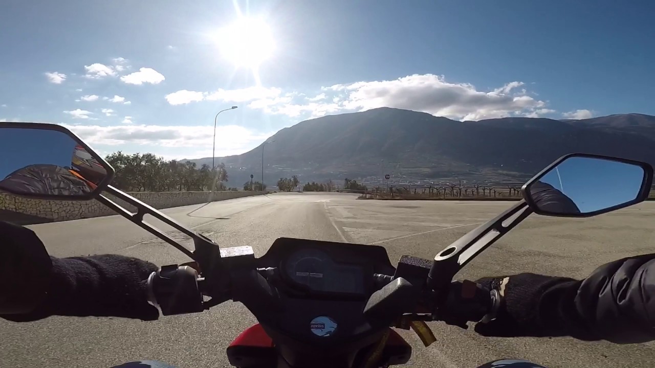 APRILIA SR ON BOARD AND HM CRM 2t