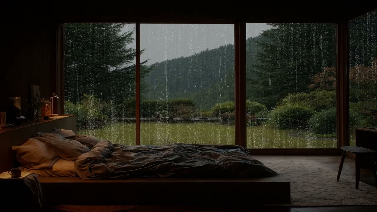 Pure Rain Sounds – Cozy Rain Only Ambience for Deep Sleep, Work & Relaxation