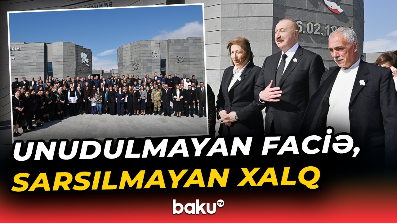 Bu kompleks silinməz yaddaşımızın təcəssümü olacaq | İlham Əliyev - Baku TV