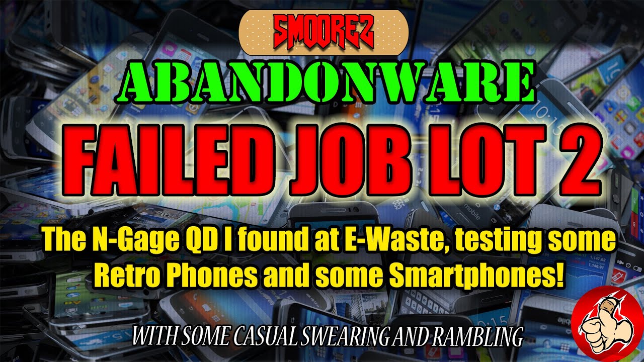 ABANDONWARE (Эпизод 2) ПРОВАЛЕННАЯ РАБОТА, ЛОТ 2 — Просто тестирую несколько ретро-телефонов, сма...