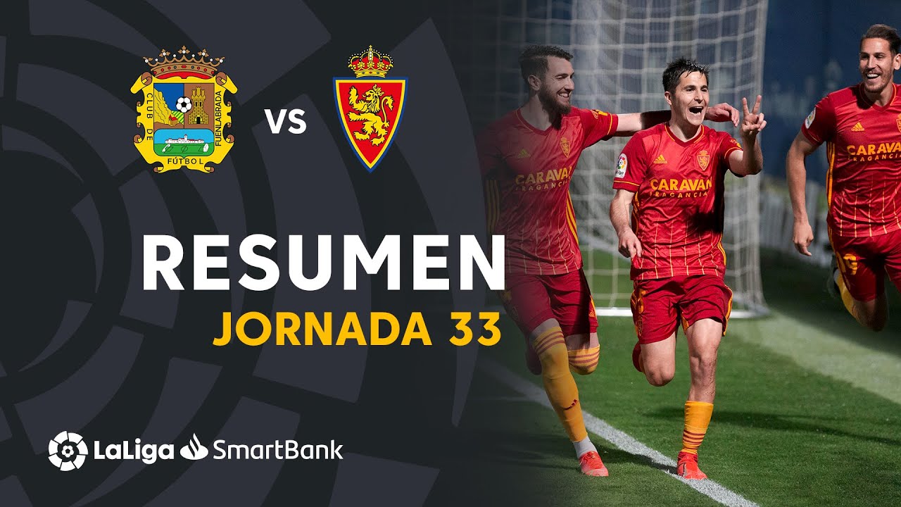 Resumen de CF Fuenlabrada vs Real Zaragoza (0-1)