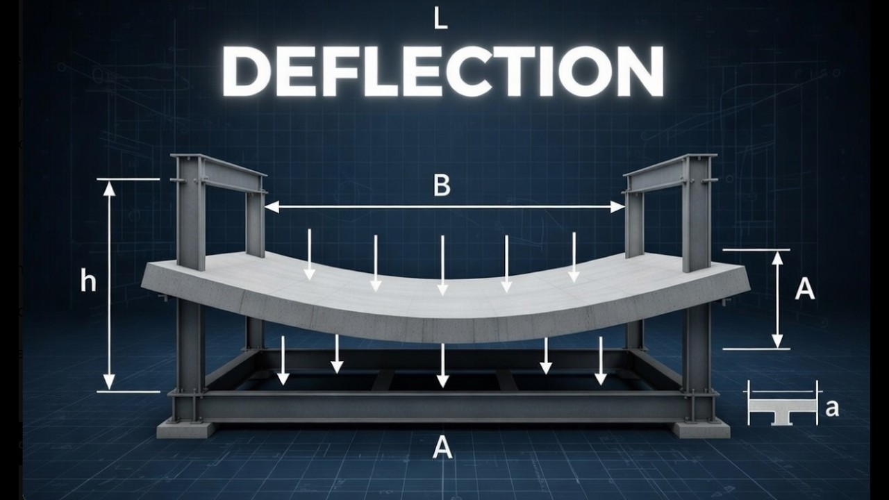 Deflection in Reinforced Concrete 02 |  (ACI Code Explained)