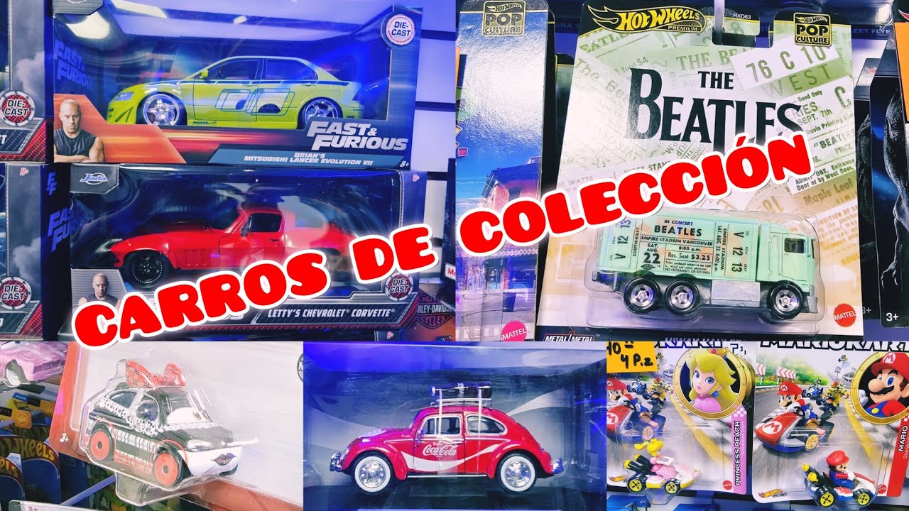 🚨CARROS A ESCALA DE COLECCIÓN EN IZAZAGA 89🤯AUTOS Y MOTOS  RÁPIDOS Y FURIOSOS, HOT WHEELS Y MÁS.....