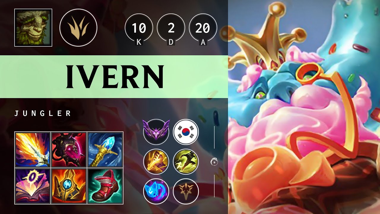 Ivern Jungle vs Karthus - KR Master Patch 25.09