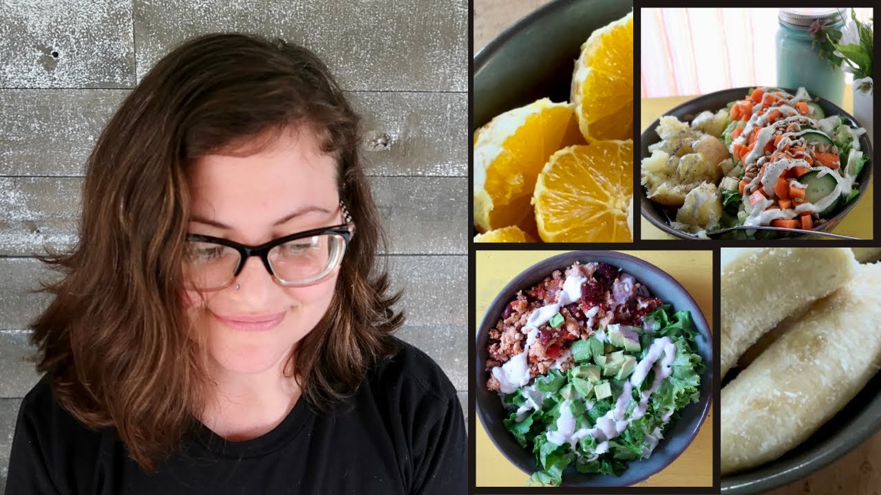 WHAT I EAT IN A DAY — OIL-FREE VEGAN/PLANT BASED || VEGAN RANCH DRESSING || MACRAME HANGING PLANTER