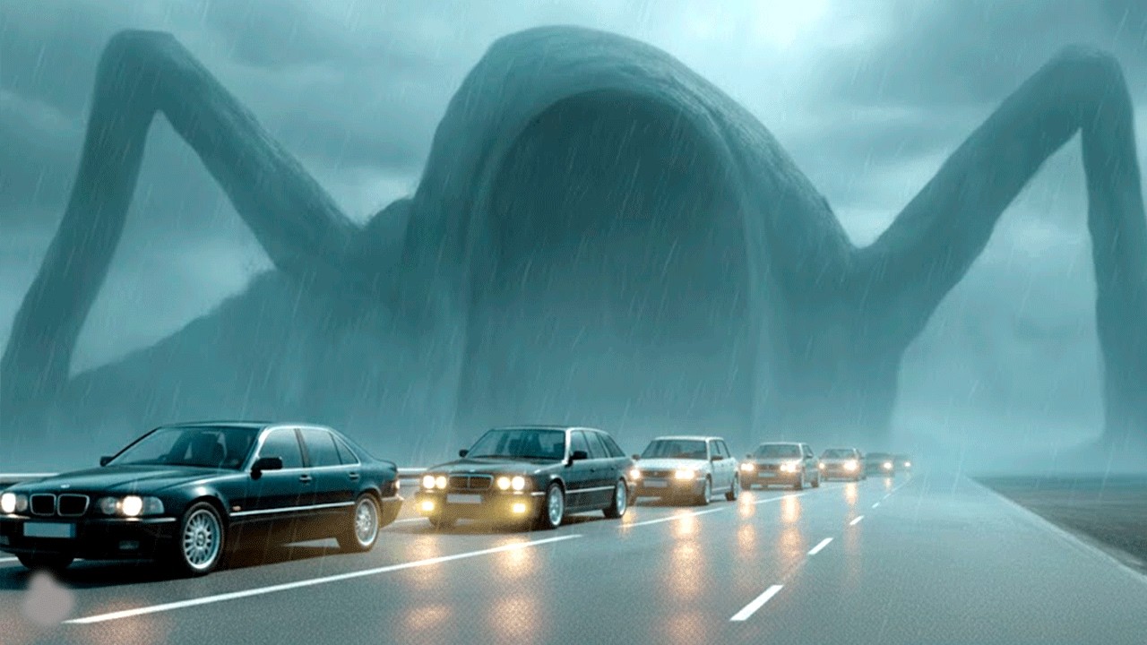 SEA EATER ATACKED MY VILLAGE AND MY CARS MOVIE