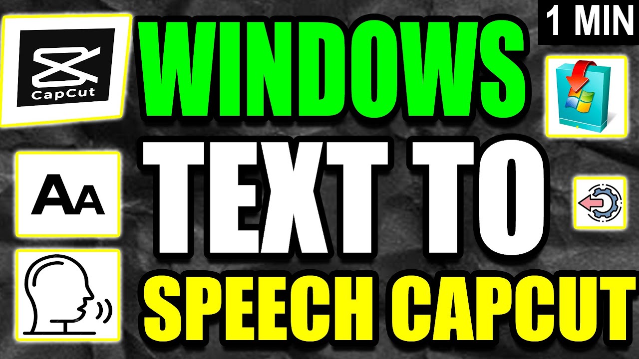 Text To Speech In Capcut For Windows (2025)