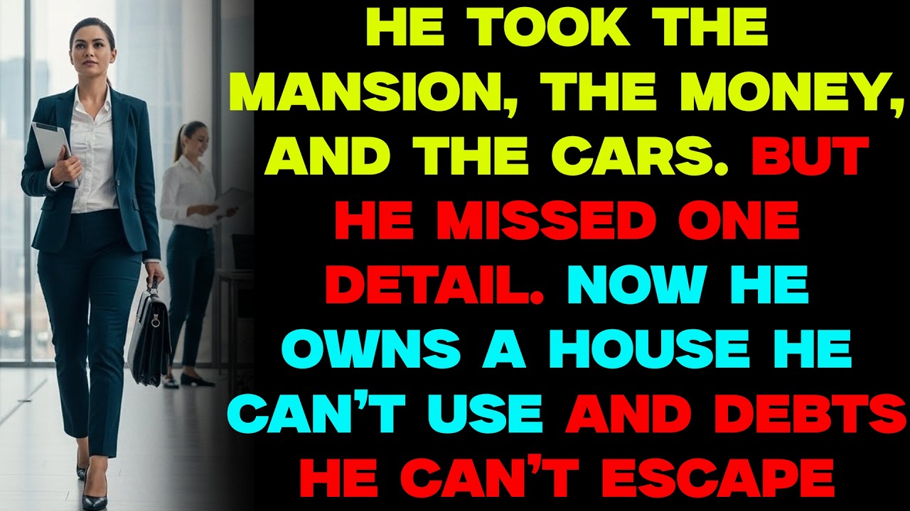 He Took Everything In The Divorce, Then Realized The House Wasn't His
