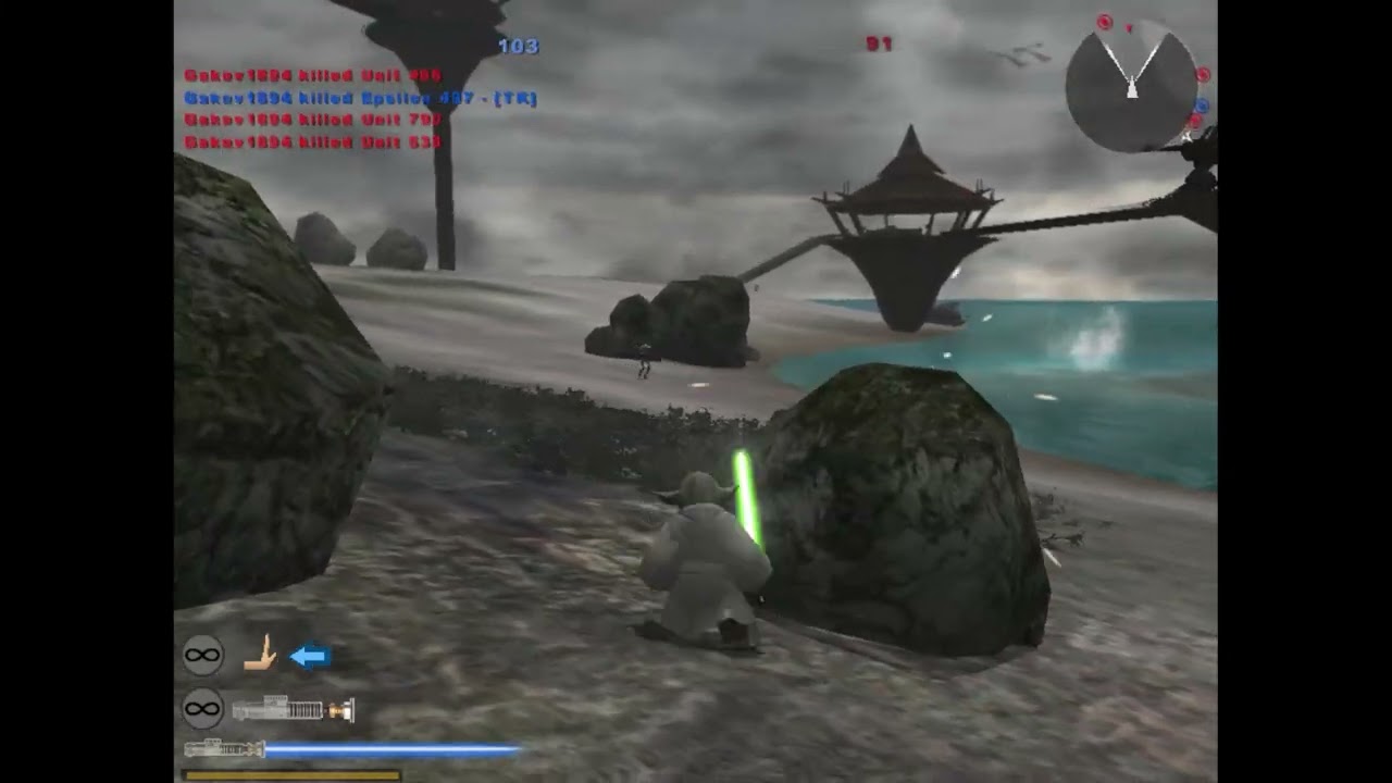 Playing Star Wars: Battlefront 2 (2005) – Kashyyyk Map