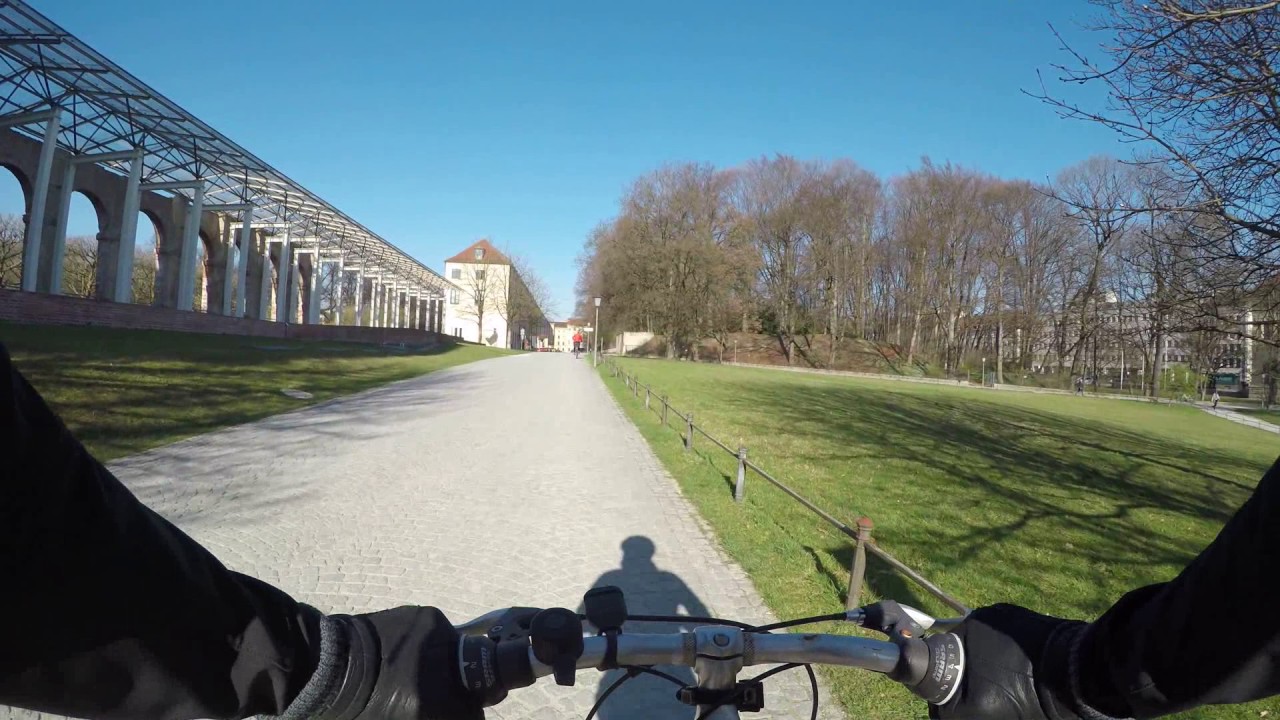 My daily commute: 2017-03 Munich by bike