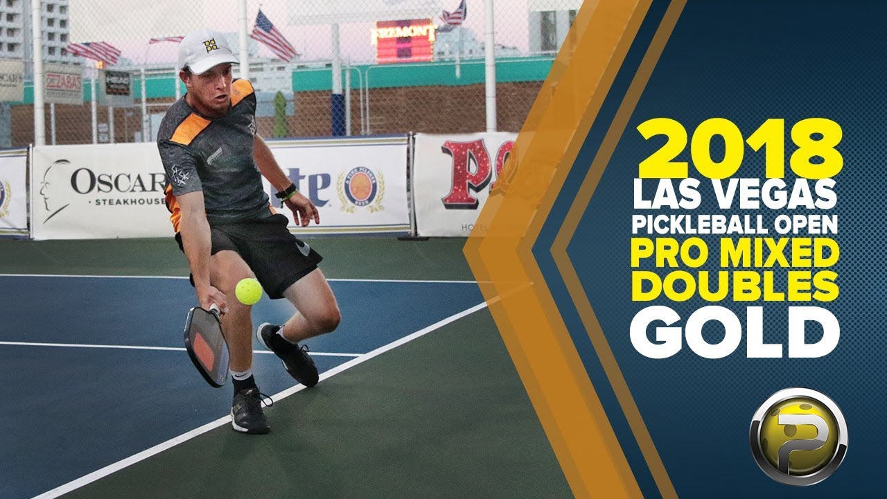 PRO Mixed Doubles Gold Medal Match from the 2018 Las Vegas Pickleball Open