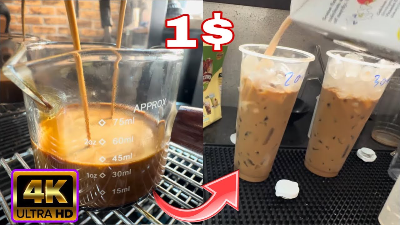 Coffee bean at Cambodia Yummy and cheap