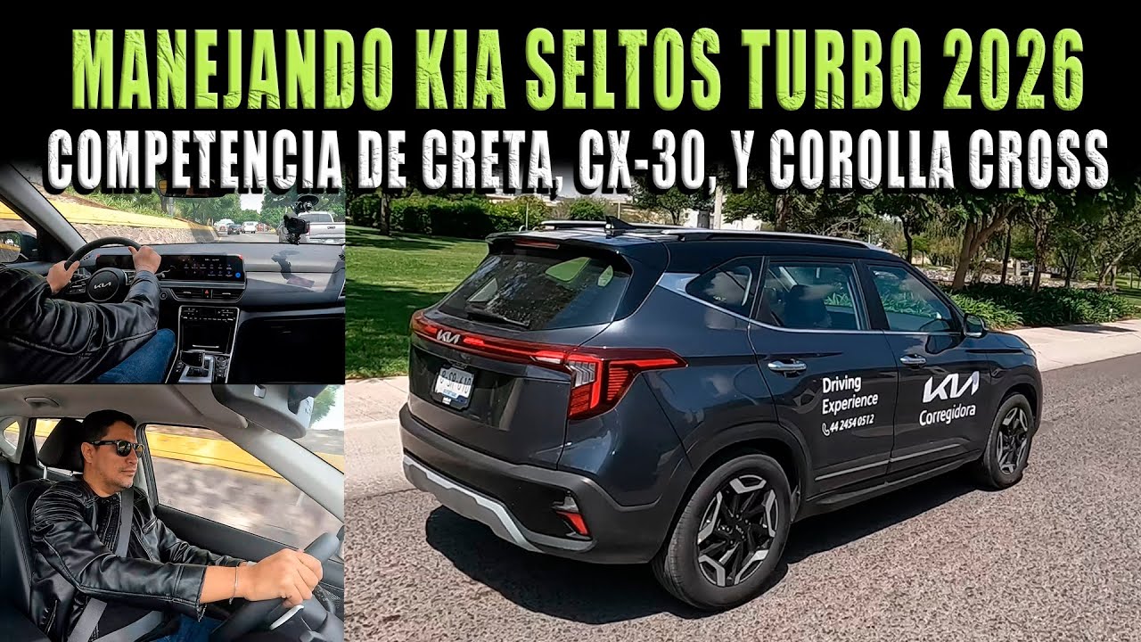 MANEJANDO KIA SELTOS TURBO 2026 🔴 LA MÁS EQUIPADA
