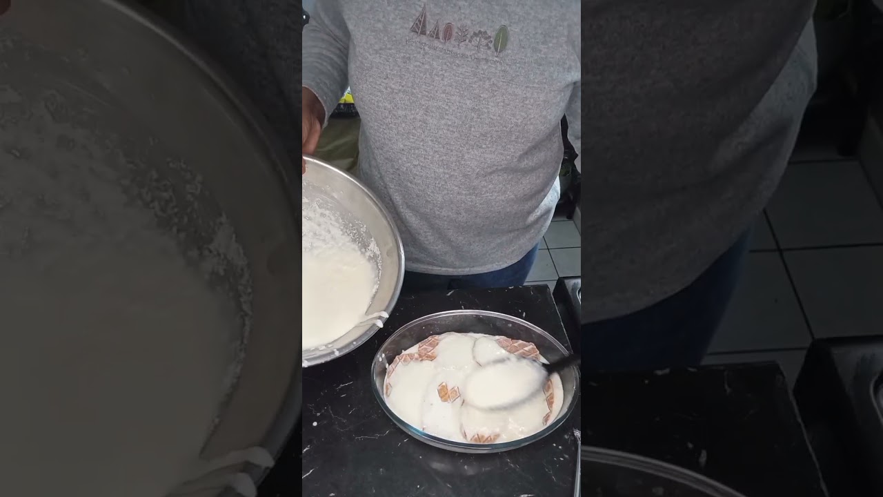 Gelado de Bolacha com Coco – Cremoso e Irresistível 😍Dessert Express au Coco et Biscuits  trop bon