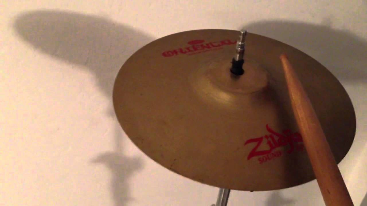SOLD!! Zildjian 8" A Custom Splash 156gr & SOLD!! 9" Oriental Splash 204