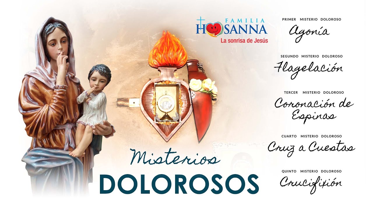 Rezo del Santo Rosario - Misterios Dolorosos (Martes-Viernes) #PadreJohn #FamiliaHosanna