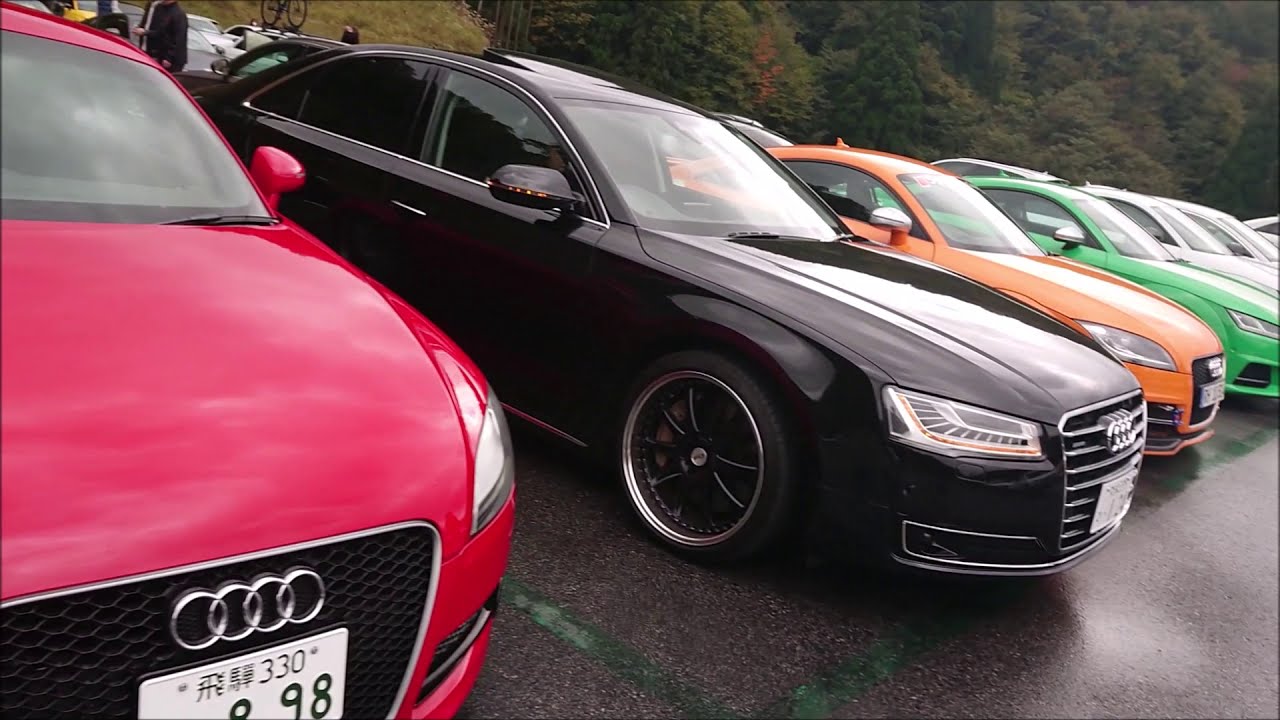 アウディ「３００台」が集結！！「AudifulLife Vol.3」を…奥伊吹モーターパークで初開催しました！！アウディのディーラーに行くより…たくさん見れました（笑）(*＾ー＾)ノ